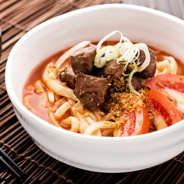 鐵板牛柳粒蕃茄湯讚岐手打烏冬 Diced Beef Tenderloin and Tomato Soup Handmade Udon-7